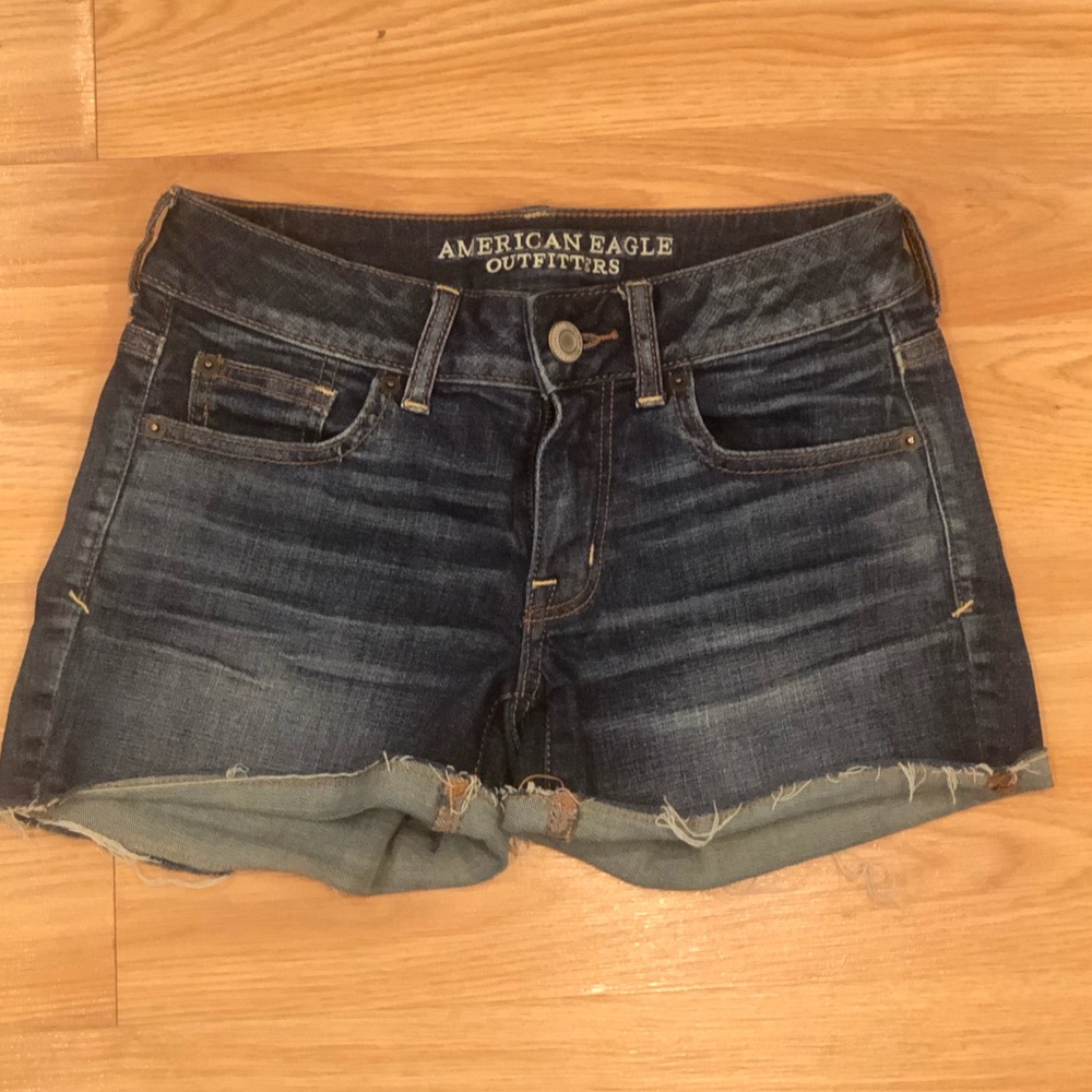 AEO shortie super stretch denim sorts